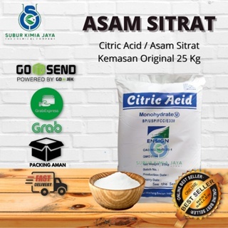 

Citric Acid / Citrun Acid / Asam Sitrun / Asam Sitrat 25 KG (KHUSUS GOJEK)
