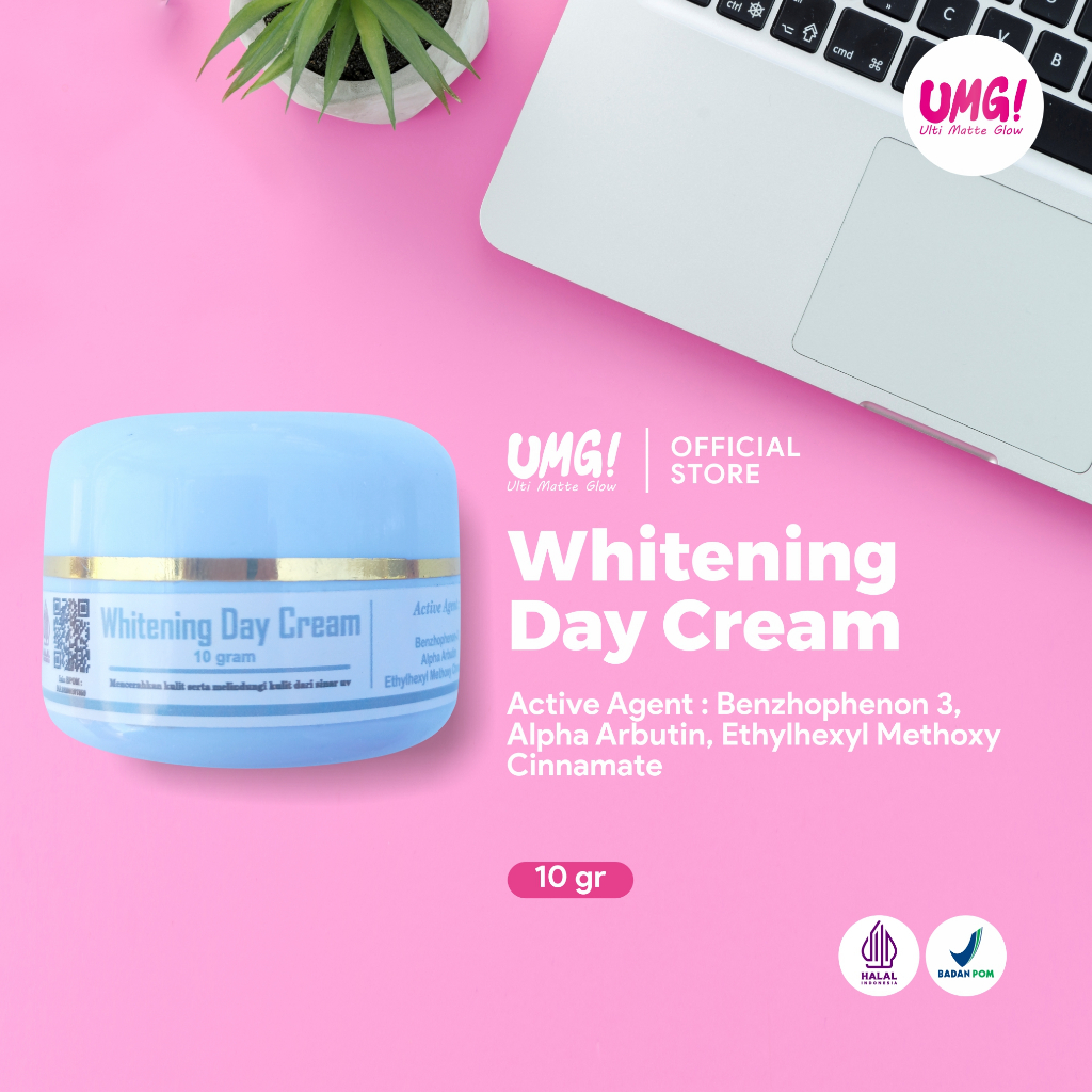 UMG! Ulti Matte Glow (10gr) day cream whitening spf (cream siang)