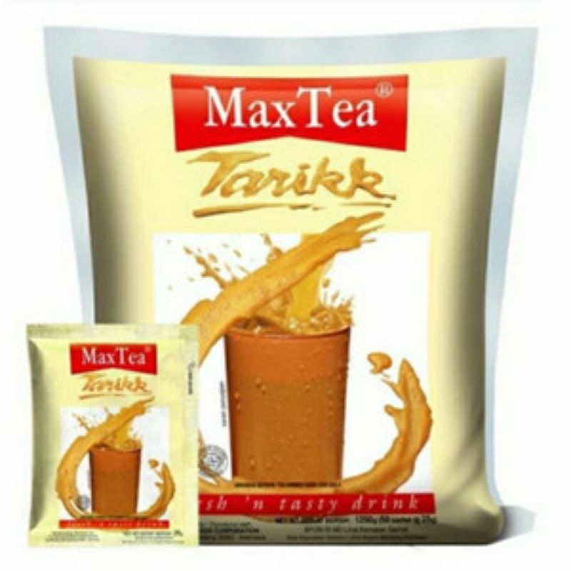 

MAX TEA TEH TARIK BAG ISI 50 SCT X 25 GR