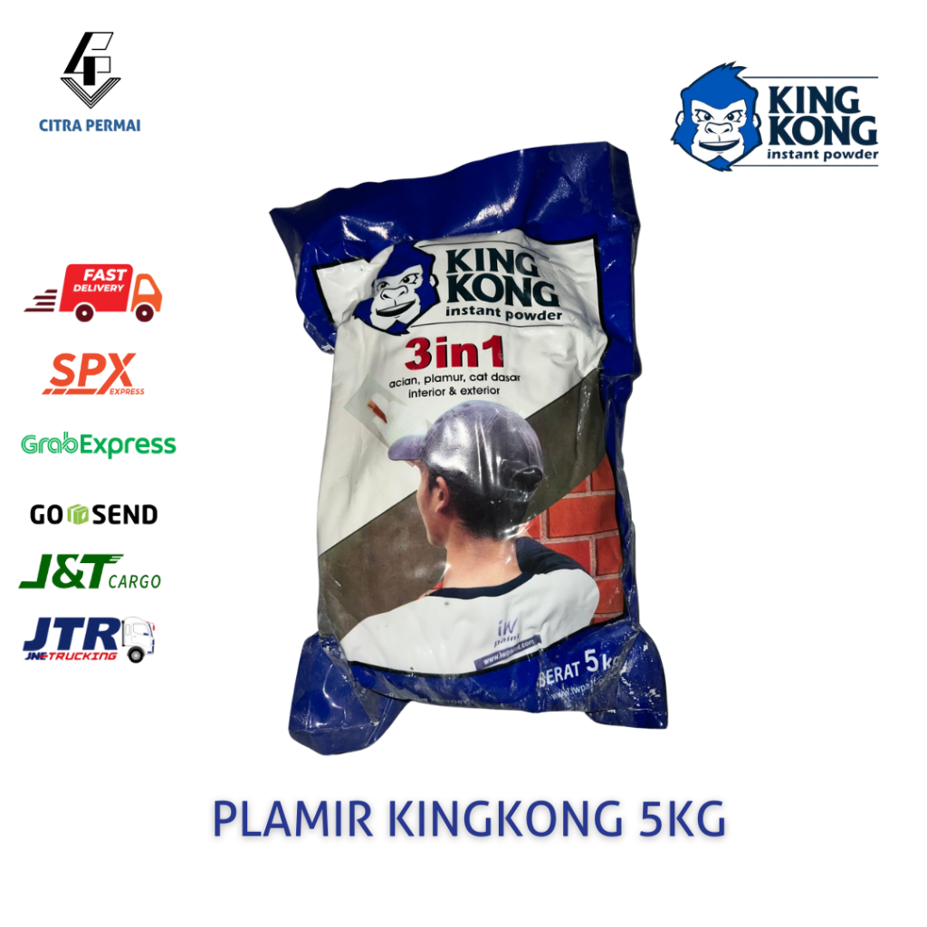 PLAMIR KINGKONG 5KG / ACIAN KINGKON 5KG / PLAMIR TEMBOK 5KG