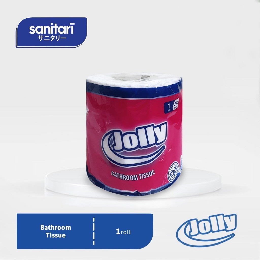 Tissue Jolly Toilet Roll 200s Tissu Toilet Roll Jolly Tisu Toilet Jolly