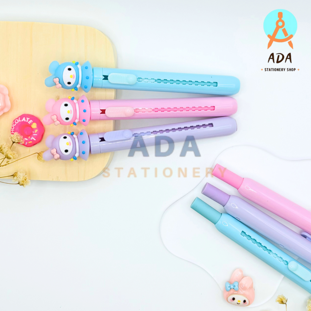 

(1 pc)PENGHAPUS STICK MELODY /2372 / PUSH and PULL ERASER/ MELODY/SANRIO/PENGHAPUS STIK/ PENGHAPUS VIRAL