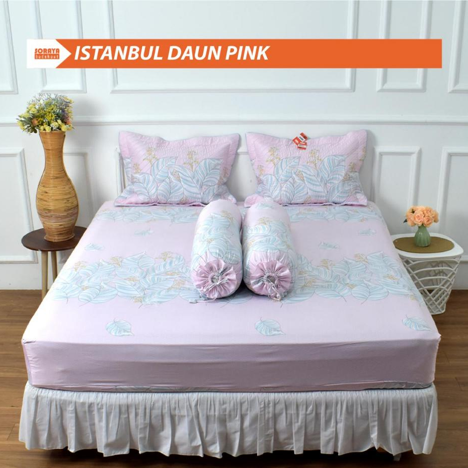 Soraya Bedsheet Sprei Karet Tencel Istambul Uk 180x200cm dan 160x200cm