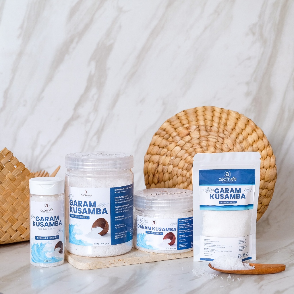 

Garam Laut Kusamba Seasalt Organic Sea Salt Laut Bali Organik Murni Natural Alami Lokal bumi rempah
