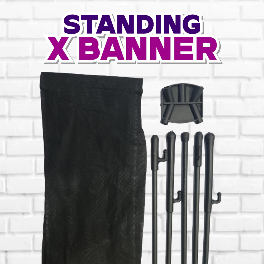 STAND X BANNER / KERANGKA X BANNER / TIANG X BANNER / CAGAK X BANNER / RANGKA X BANNER