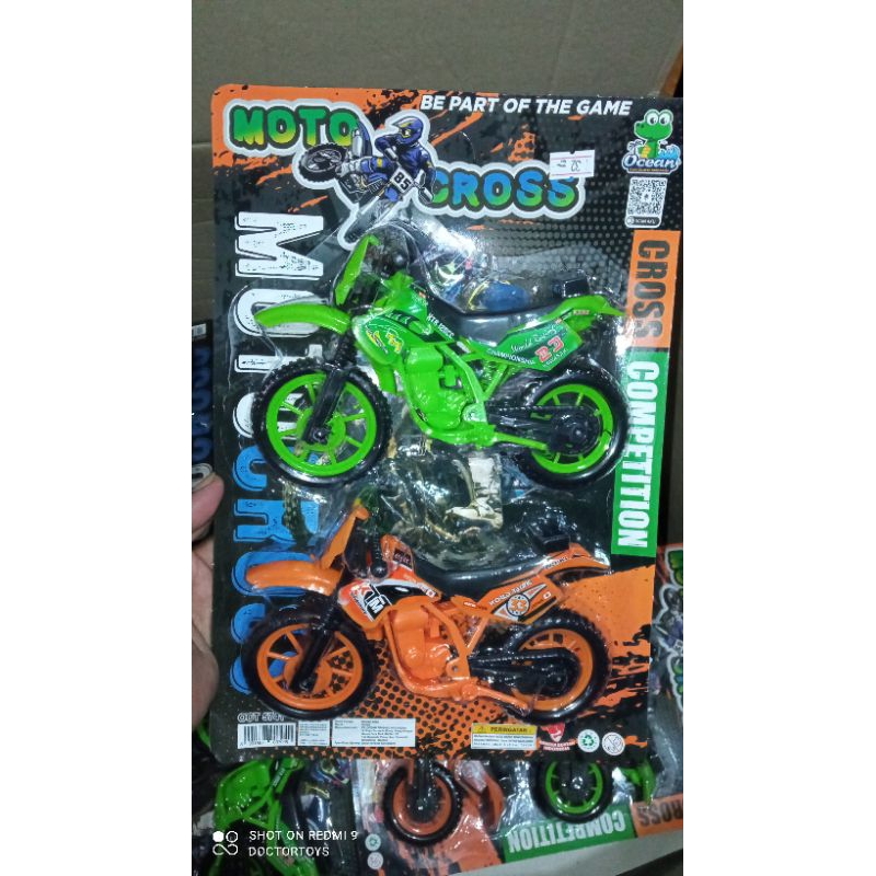 mainan motor trail motocross