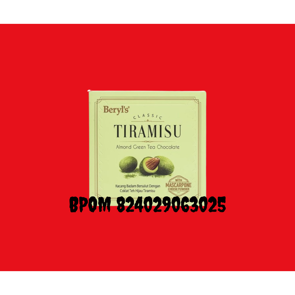 

pink [READY BPOM 65G] BERYL'S TIRAMISU ALMOND MILK/WHITE/GREENTEA CHOCOLATE