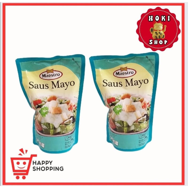

Mayonais Maestro Saus Mayo 500gr / Mayones Maestro Saus Mayo / Maestro Mayo
