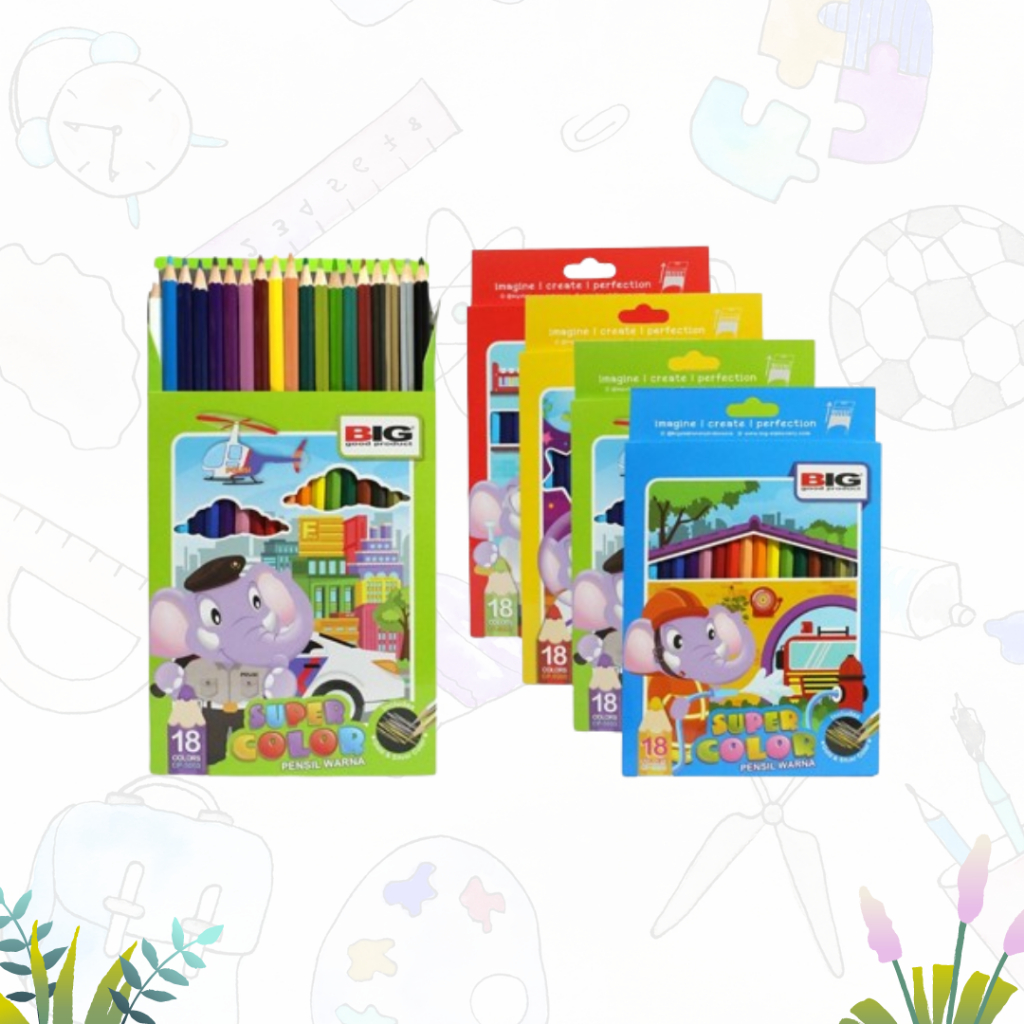 

Pensil Warna CP-5003 Panjang (SET)