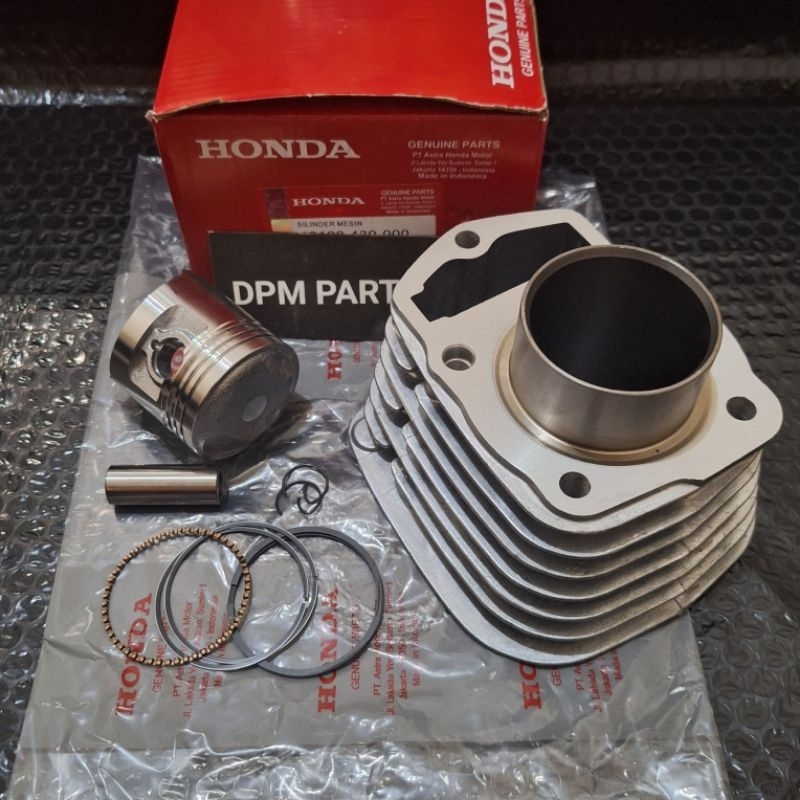 Blok seher komplit piston Honda GL 100 GL 100 Kualitas original