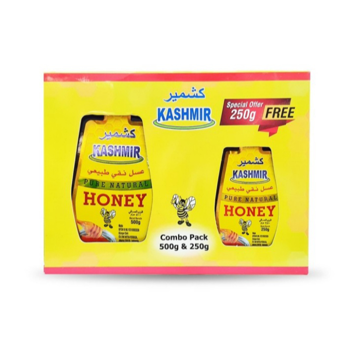 

MADU KASHMIR 500GR FREE 250GR COMBO PACK Madu original