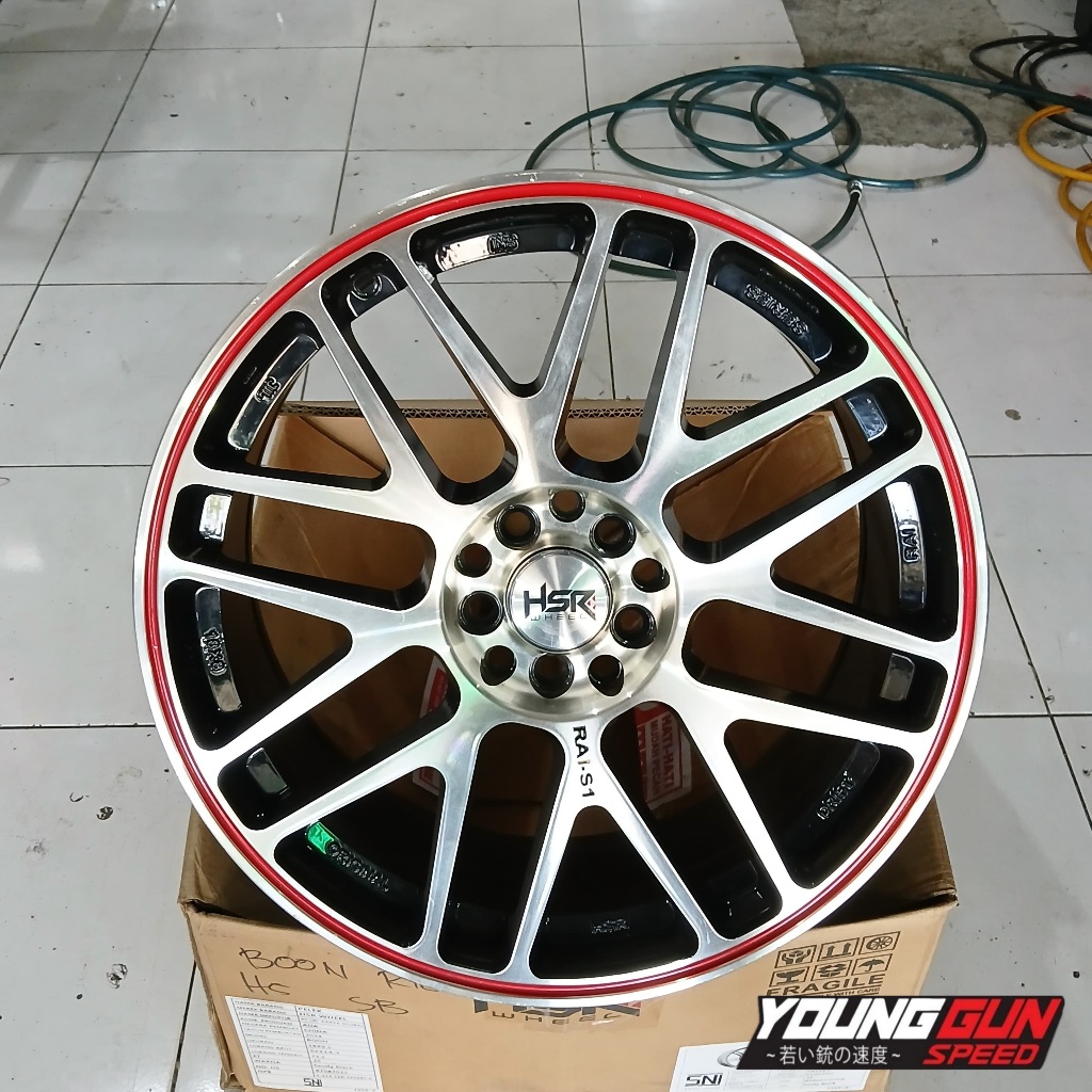 Velg Mobil Ring 18 All New Xenia All New Avanza Terios Rush Xpander Pelek HSR R18 RAI S1