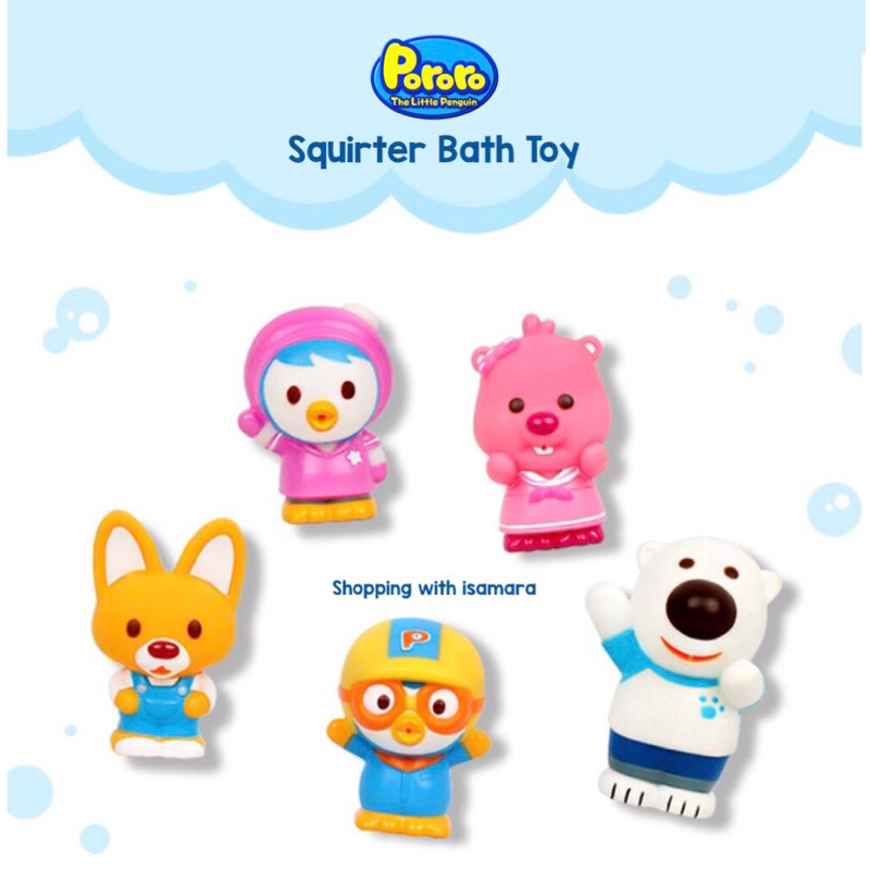 Pororo Squirter Bath Toy / Mainan Semprotan