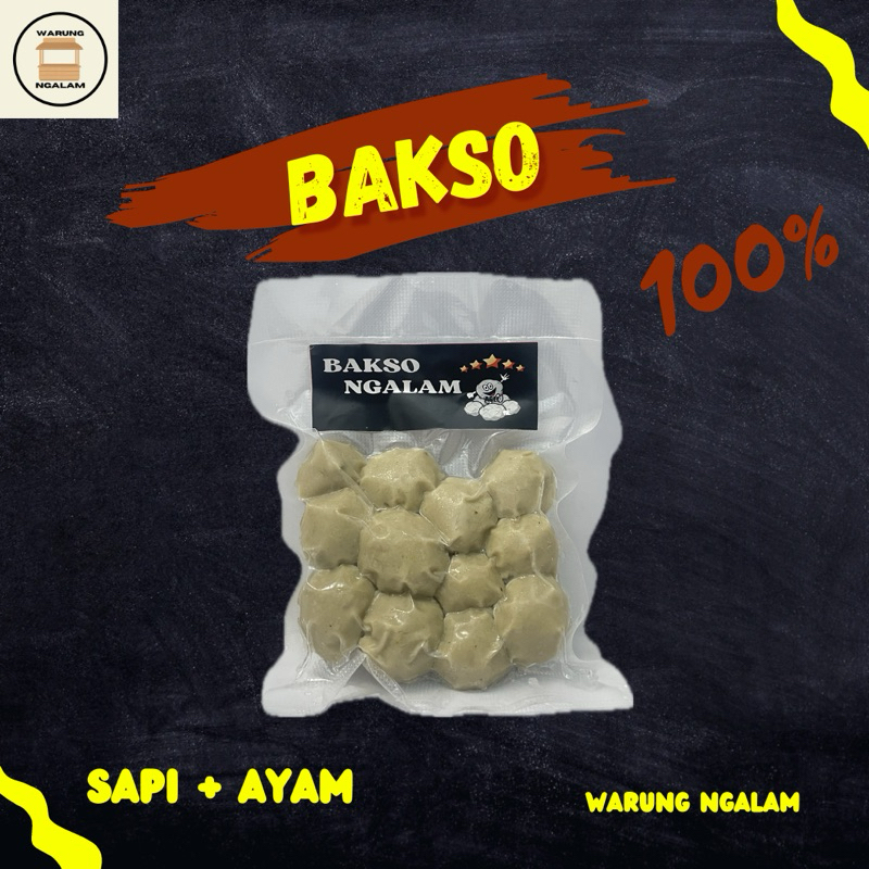 

Bakso sapi + ayam