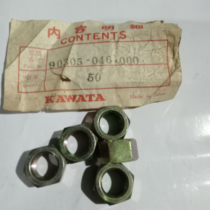 mur poros m10 90305-046-000 HONDA 1965 1971 C70 CL90 CT90 S90 kawata