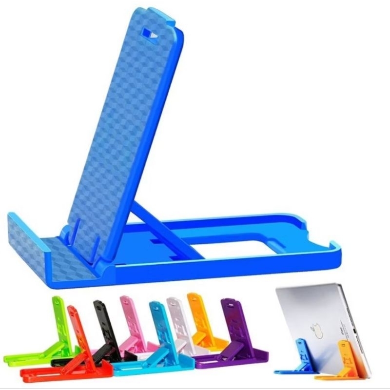 Dudukan Handphone Lipat / Stand Handphone / Holder Universal / Kursi Handphone