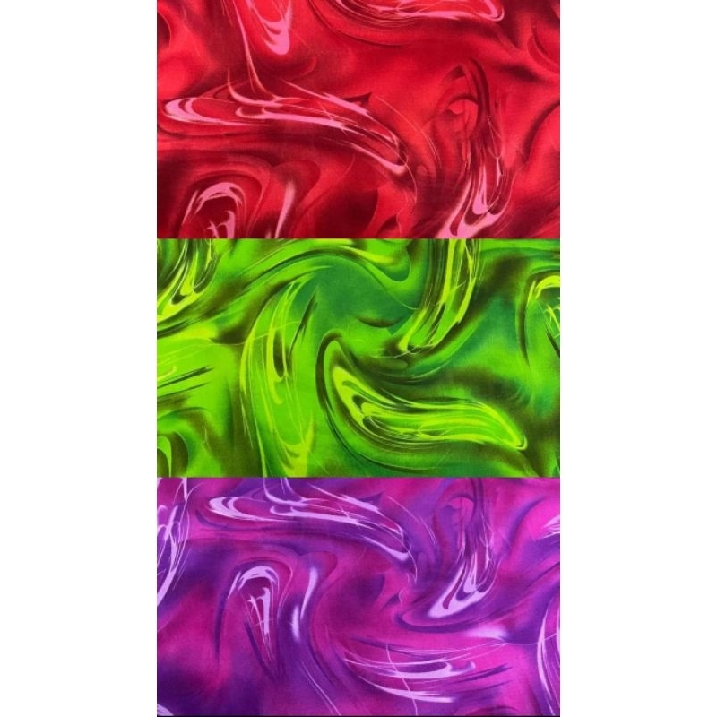 Kain Sifon Fine ( Chiffon Fine ) Motif Abstrak Kain Sifon Motif Lebar 1.50m