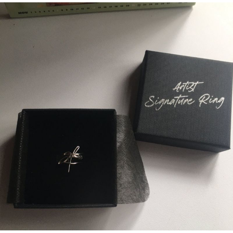 official sm artist signature ring jeno nct dream