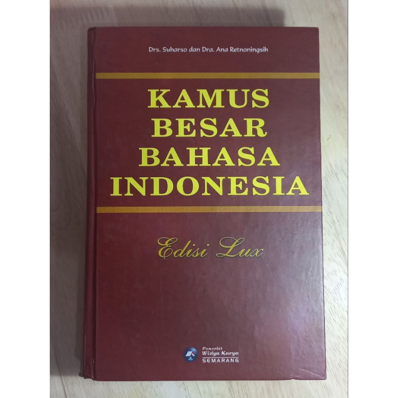 Kamus Besar Bahasa Indonesia (KBBI) Edisi Lux PRELOVED ORIGINAL