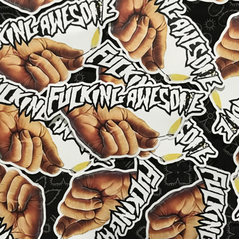 

STICKER FUCKING AWESOME | STIKER TEMPEL ANTI AIR | STIKER LAPTOP/TUMBLER/MOTOR/UNIVERSAL