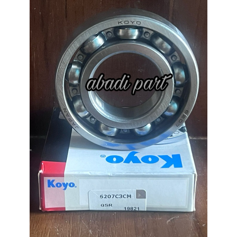 BEARING 6207 C3 KOYO LAHER 6207CM KOYO