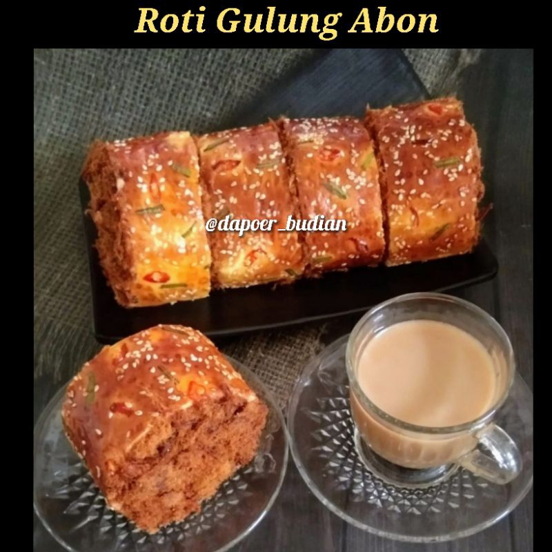 Roti Abon/Roti gulung Abon/Roti Gulung