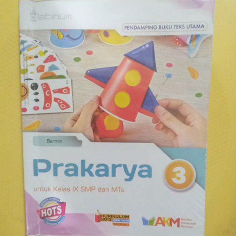Buku Prakarya Kelas 9 Tiga Serangkai Bekas