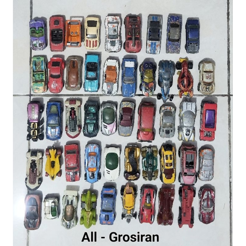 Hotwheels Hot Wheels HW Junk loose bekas Second 100% Original mattel - Murah