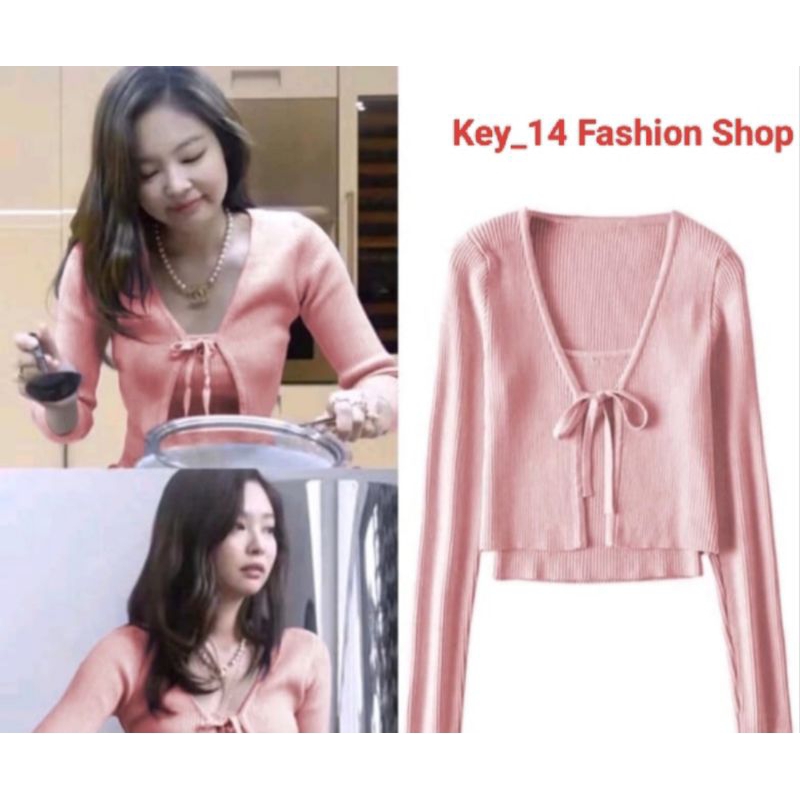 Cardigan Wanita Nesvia RIB