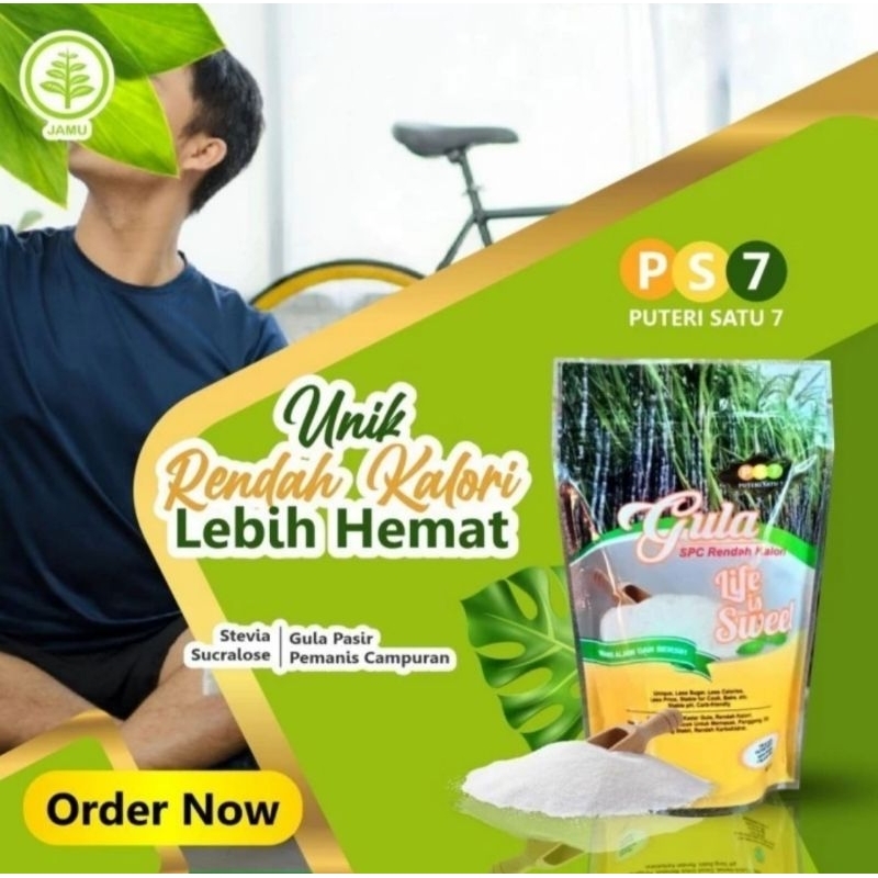 

[HARGA FOR AGEN] GULA PS7 RENDAH KALORI 500gr & 1 Kg