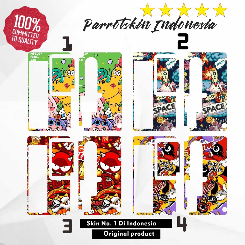 

LANGSUNG ORDER GAN Garskin Sticker Inner manto aio New doodle bisa Custom gambar sendiri