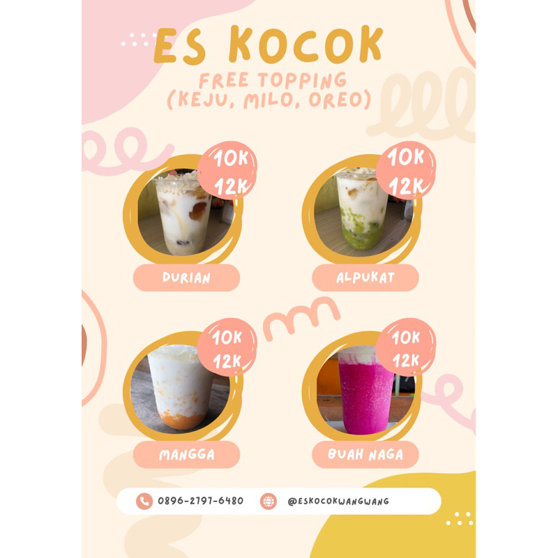 

es kocok fruits