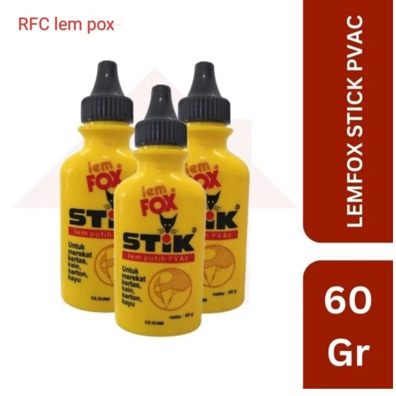 

lem pox stik botol 60 gr