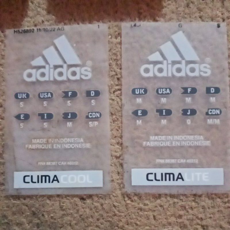 

label merek gosok merek label setrika climacool climalite u/pakaian dll