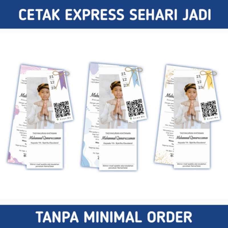 [SEHARI JADI] Undangan Tasyakuran Khitanan