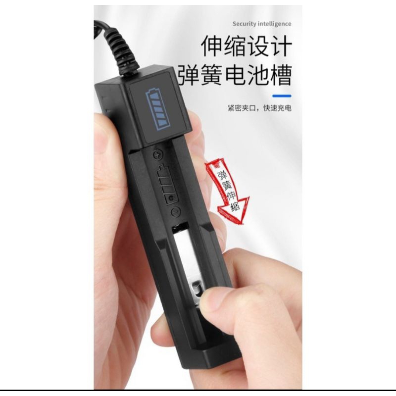 Charger Baterai cas batrai tipe 18650 batre AA AAA rechargeable