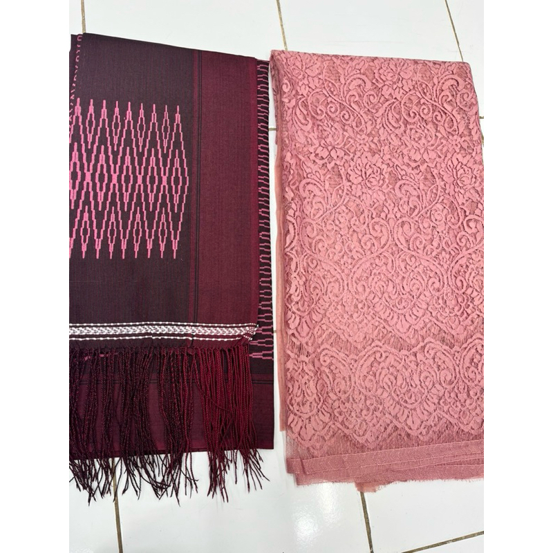 Set Songket Siantar Murah Dan Kain Brokat Halus