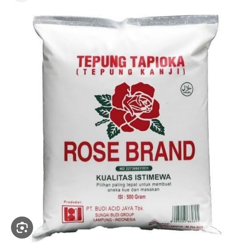 

tepung tapioka rose brand 1 Dos isi 20 pcs