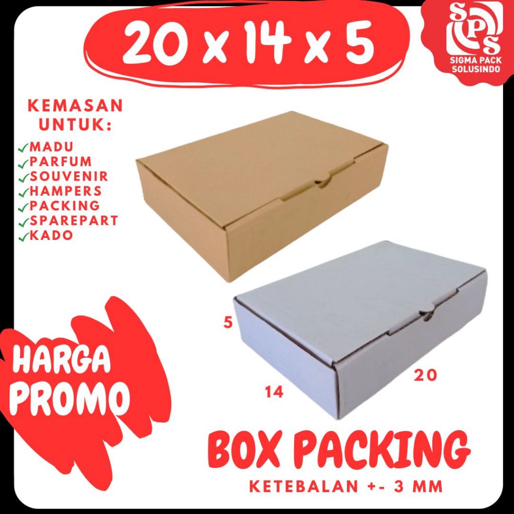 

Box 20x14x5 LD Kardus Martabak Packing Madu Hampers Kotak Kemasan Box Souvenir Karton Minyak Wangi