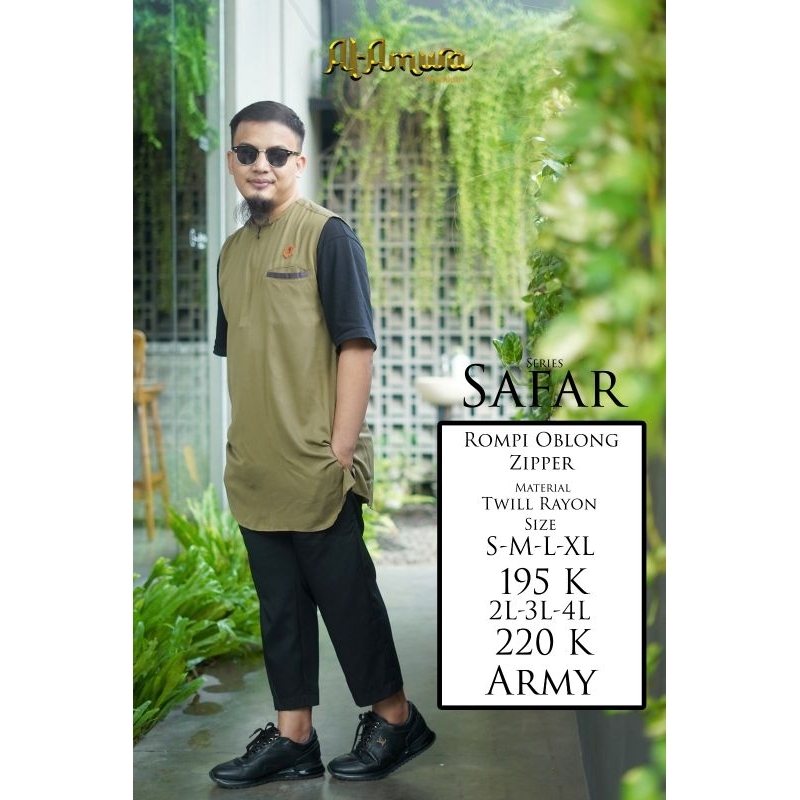 Rompi Sholat Premium - Kurta Sholat - Rompi Kurta - Busana Muslim Pria