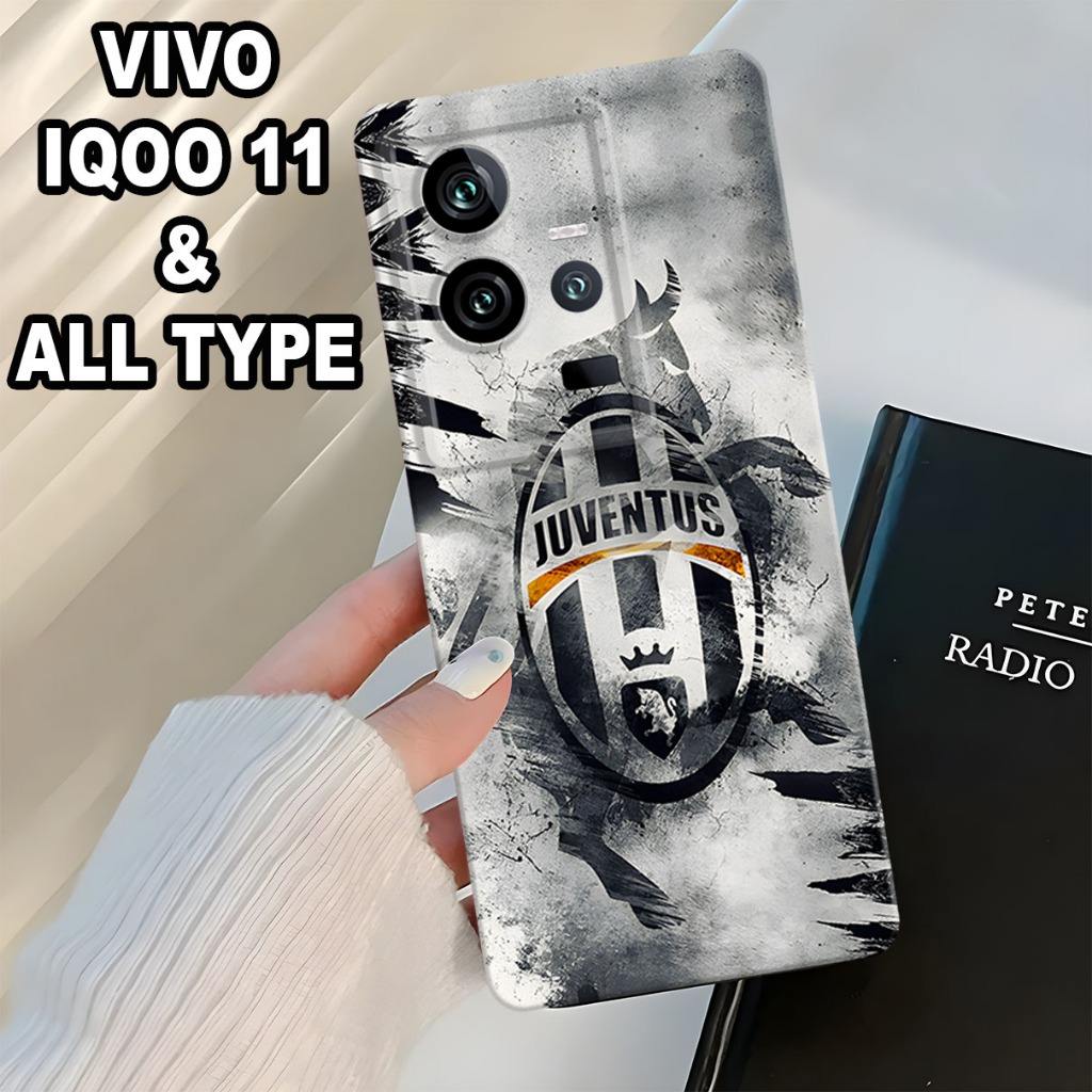 (GC33) Softcase karet Hp IQOO 11 Terbaru 2024 / Case Bola / Case Cowok / Case IQOO 11 Silikon Tpu Pr