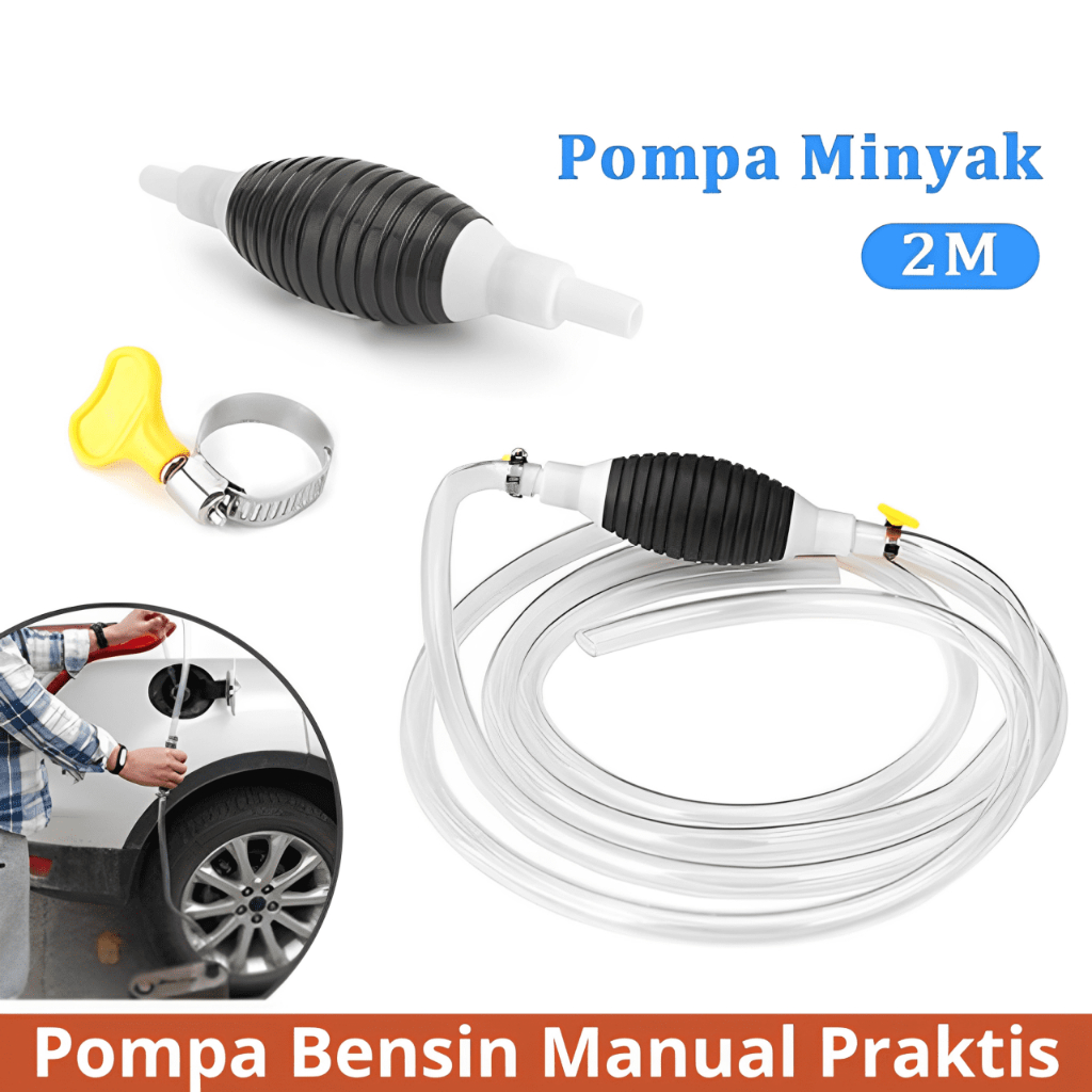 Pompa Tangan Manual Penyedot Air Minyak Bensin Solar - Pompa sedot bensin manual / manual pump