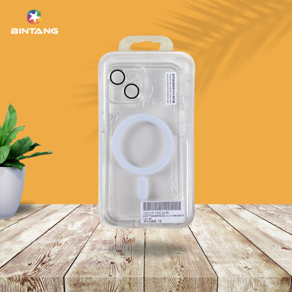 BINTANG SOFTCASE IPHONE BINTANG CASE TRANSPARAN JELLY MAGSAFE