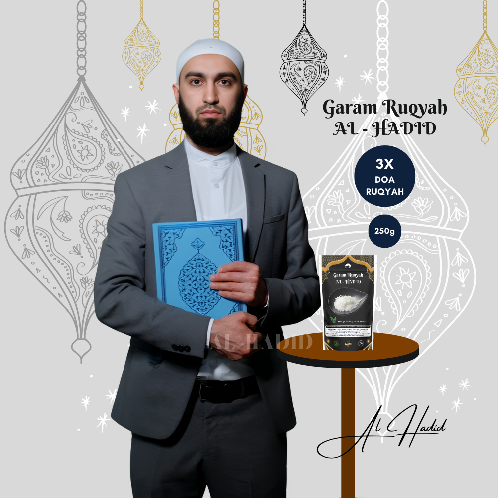 

AL-HADID Garam Rukiyah Bidara Arab Asli 250g - Rahasia Garam Ruqiyah Solusi Usaha Sepi