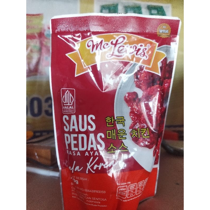 

MC lewis saus ala korea 250 gr