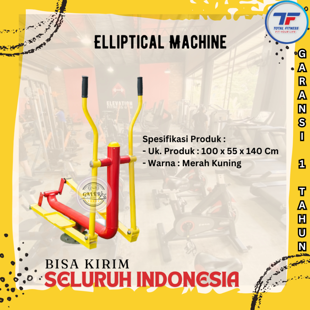 Elliptical Machine Outdoor Series, Alat Olahraga Luar Ruangan ELEPTICAL MACHINE - fitness Out door, 