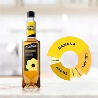 

Davinci Syrup Banana Cream 750 ml - Sirup Rasa Pisang