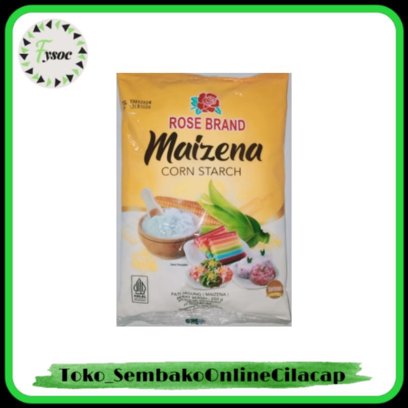 

MAIZENA CAP ROSE BRAND MANILA 250GR | TEPUNG JAGUNG