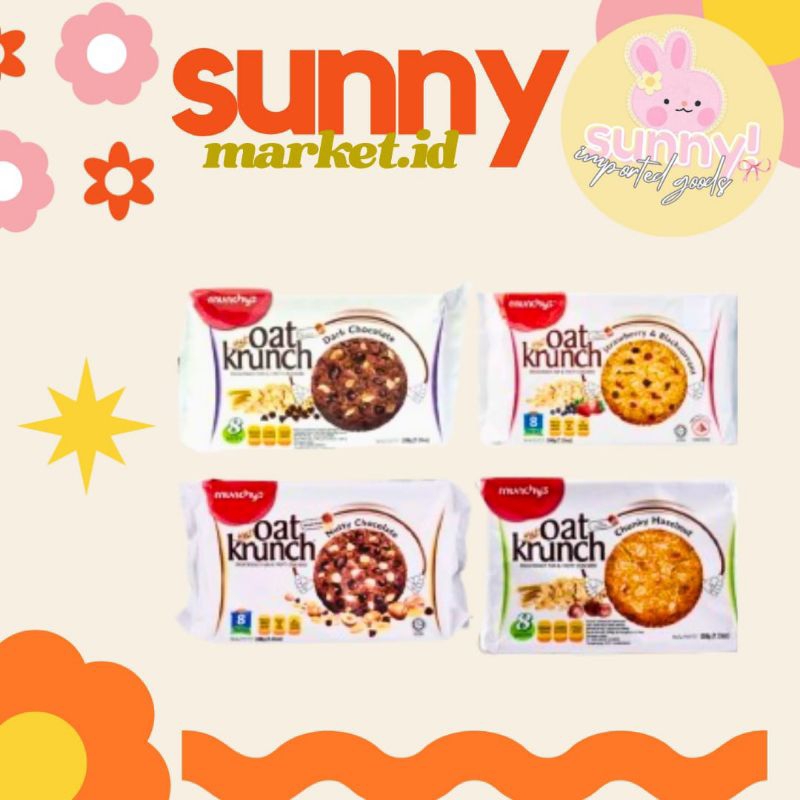 

SUNNYMARKET - MUNCHY MUNCHYS MUNCHY'S OAT KRUNCH BISCUIT BISKUIT IMPORT IMPOR