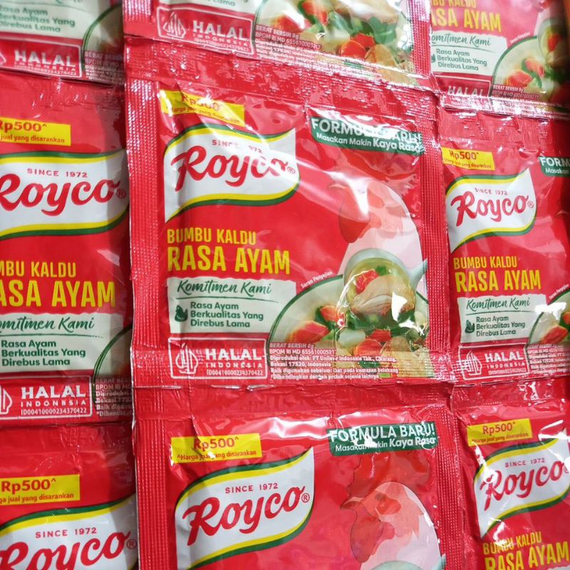 

ROYCO BUMBU PENYEDAP RASA KALDU AYAM & SAPI | RENCENGAN